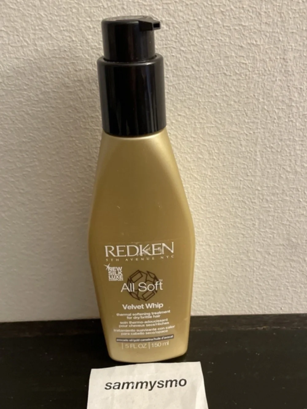Redken All Soft Velvet Whip Thermal Softening Treatment Spray 5 fl oz
